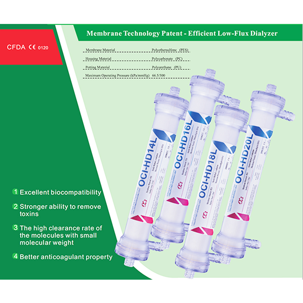 low-flux dialyzer