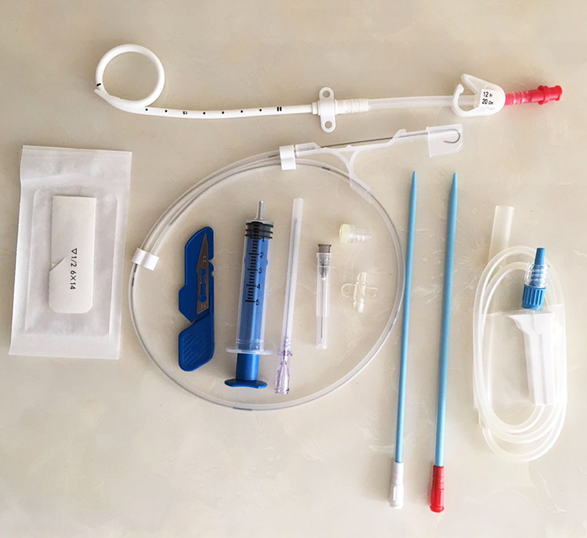 pigtail drainage catheter kit