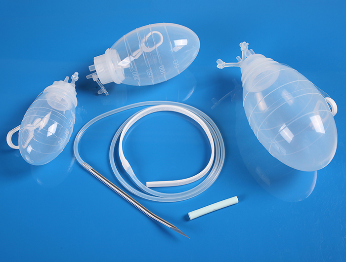 silicone closed wound drainage system